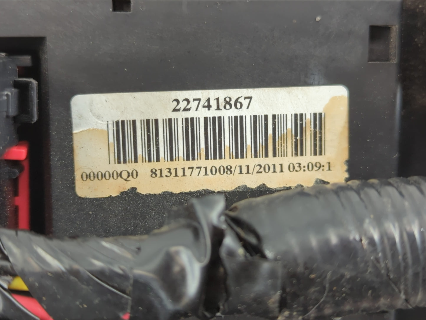 2012 Chevrolet Express 2500 Fusebox Fuse Box Panel Relay Module P/N:22741867 Fits OEM Used Auto Parts - Oemusedautoparts1.co