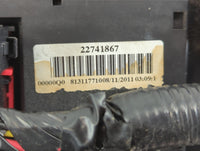 2012 Chevrolet Express 2500 Fusebox Fuse Box Panel Relay Module P/N:22741867 Fits OEM Used Auto Parts - Oemusedautoparts1.co