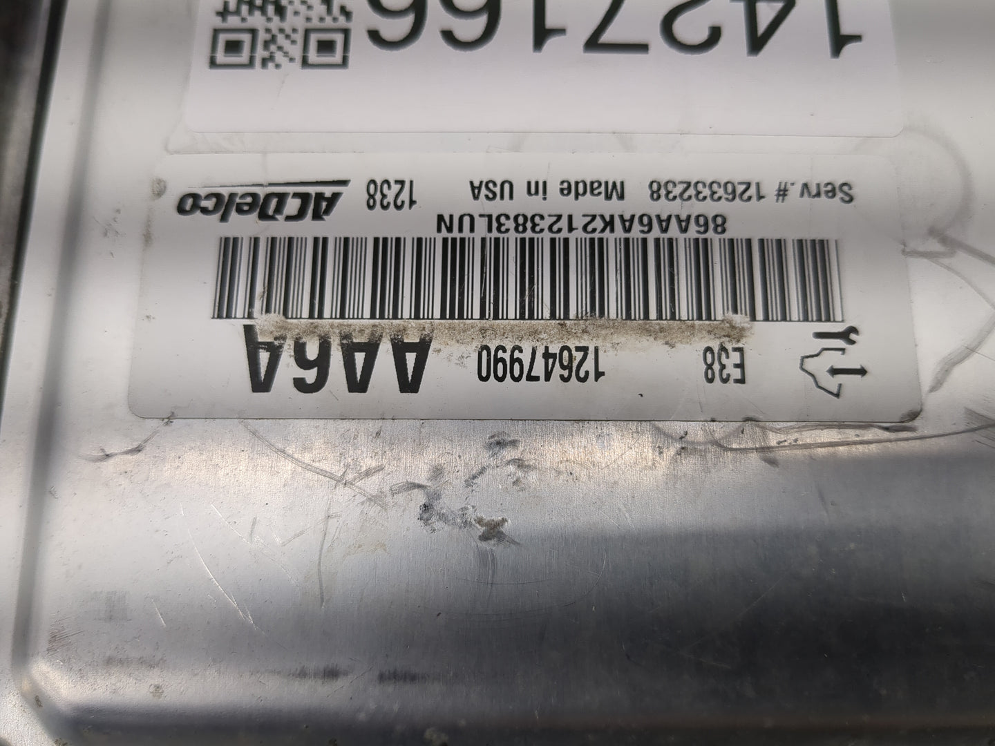 2010-2015 Chevrolet Express 2500 PCM Engine Control Computer ECU ECM PCU OEM P/N:12647990 12633238 Fits OEM Used Auto Parts 