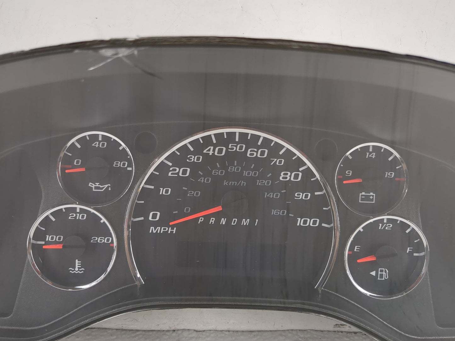 2012 Chevrolet Express 2500 Instrument Cluster Speedometer Gauges P/N:28273514 20865488, 50ABZDF01222BACM Miles: Fits OEM Us