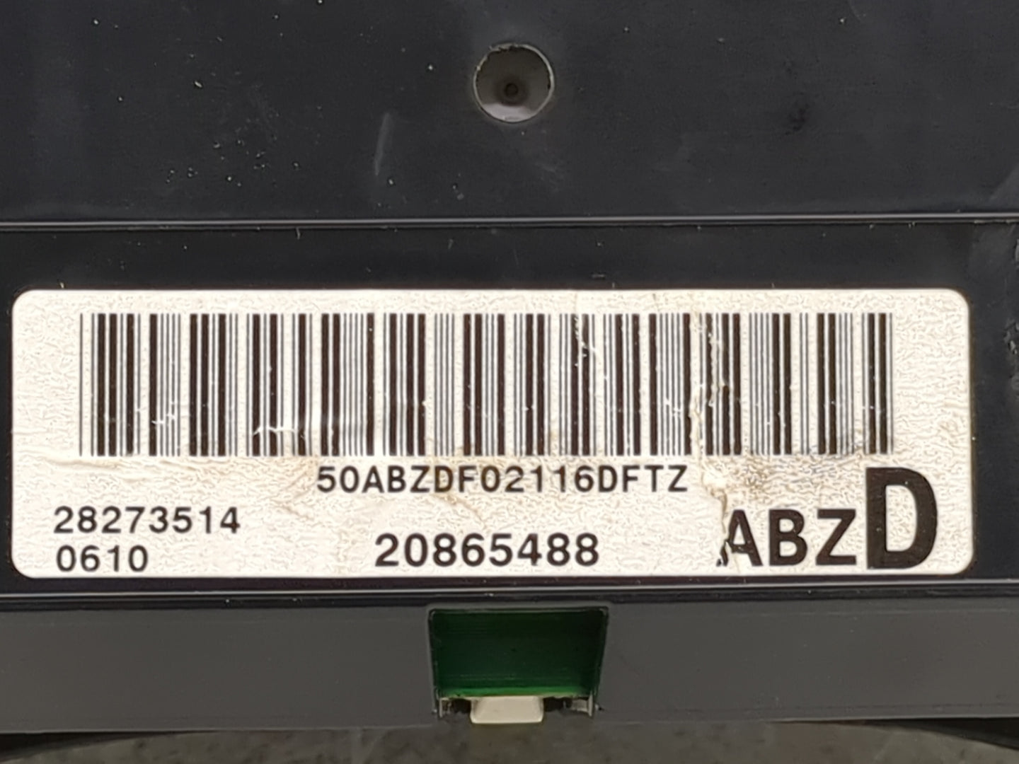 2012 Chevrolet Express 2500 Instrument Cluster Speedometer Gauges P/N:28273514 20865488, 50ABZDF02116DFTZ Miles: Fits OEM Us