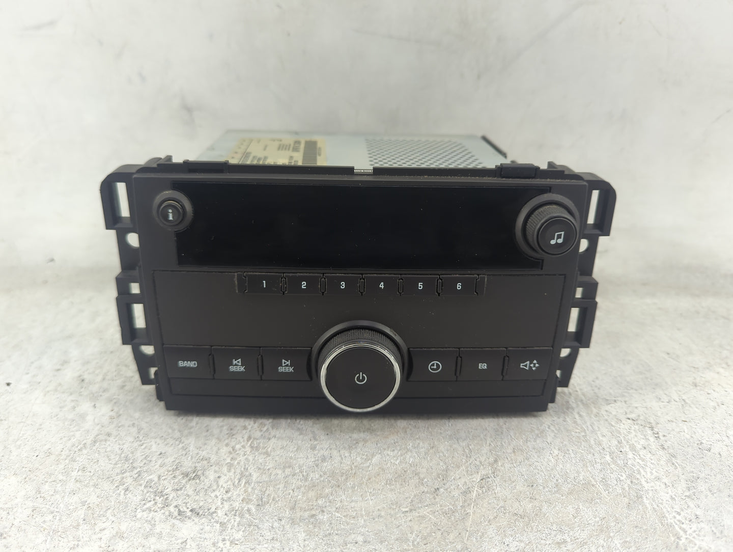 2008-2014 Chevrolet Express 2500 Radio AM FM Cd Player Receiver Replacement P/N:28162319 25942014 Fits OEM Used Auto Parts -