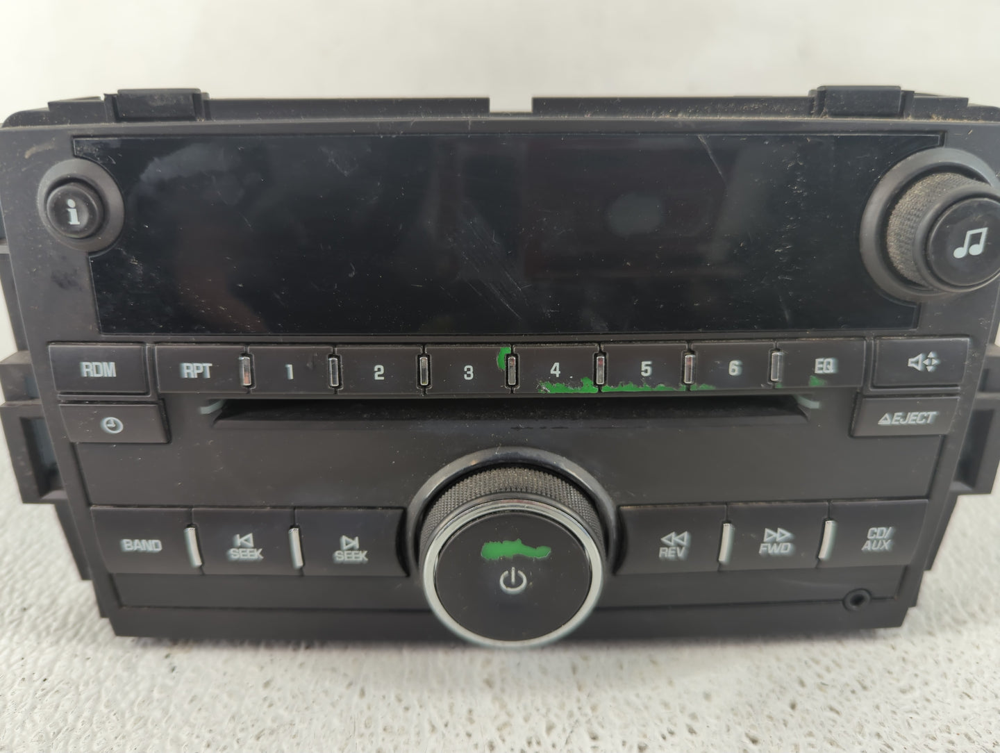 2008-2014 Chevrolet Express 3500 Radio AM FM Cd Player Receiver Replacement P/N:25942015 Fits OEM Used Auto Parts - Oemuseda