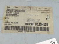 2008-2014 Chevrolet Express 3500 Radio AM FM Cd Player Receiver Replacement P/N:25942015 Fits OEM Used Auto Parts - Oemuseda