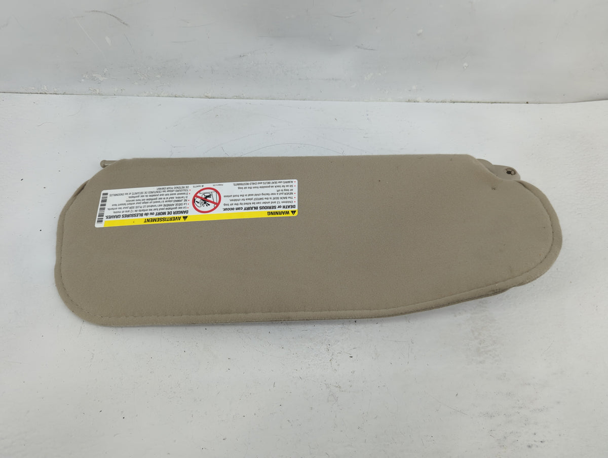 2012 Chevrolet Express 3500 Van Sun Visor Shade Replacement Driver Left Mirror Fits OEM Used Auto Parts - Oemusedautoparts1.