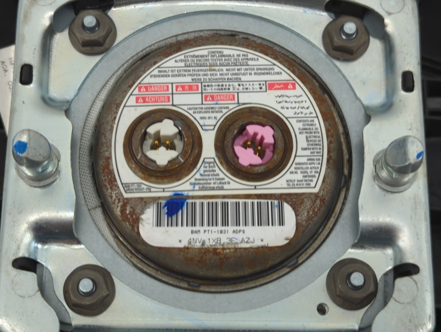 2006-2016 Chevrolet Impala Air Bag Driver Left Steering Wheel Mounted - Oemusedautoparts1.com