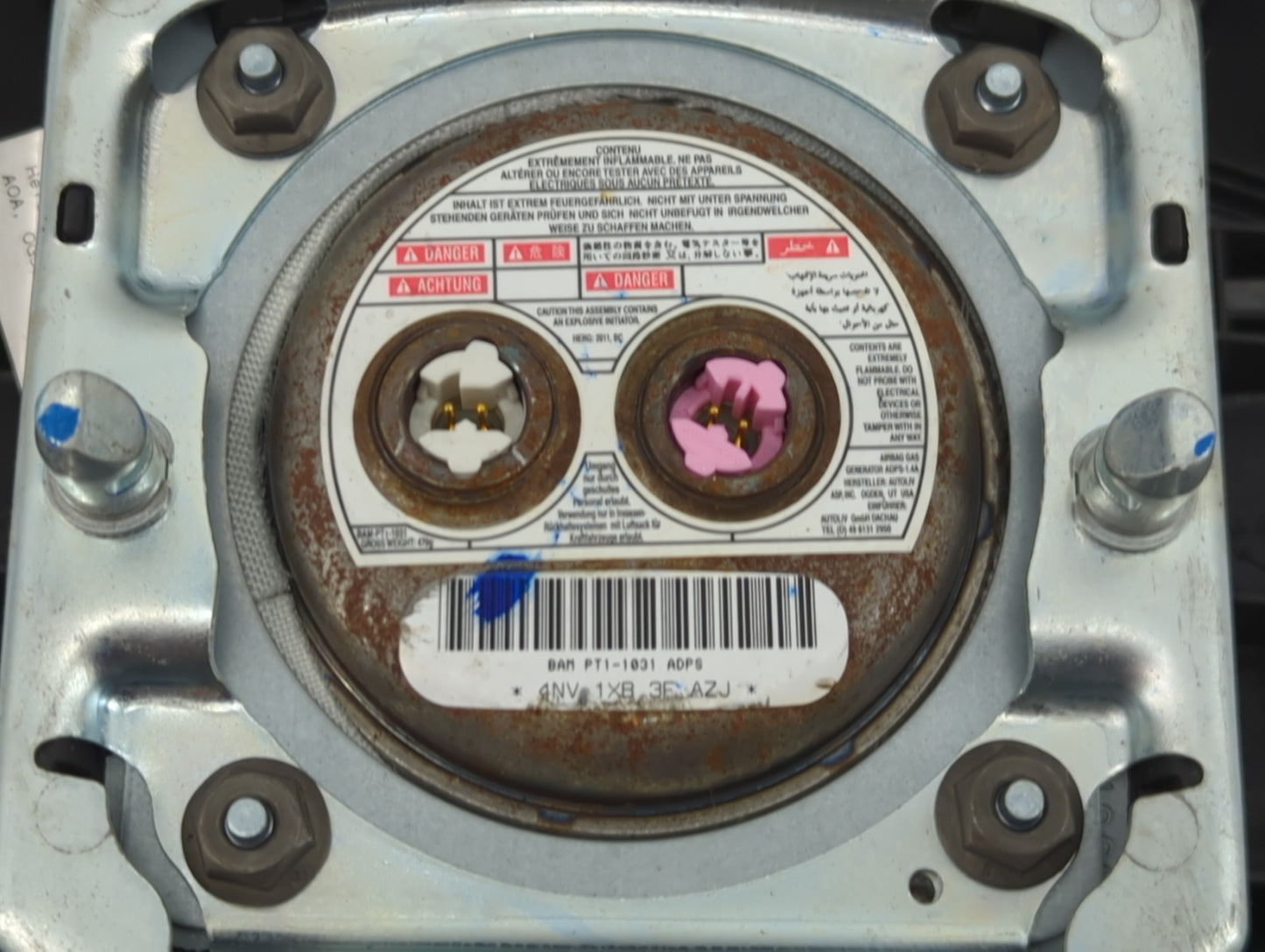 2006-2016 Chevrolet Impala Air Bag Driver Left Steering Wheel Mounted - Oemusedautoparts1.com