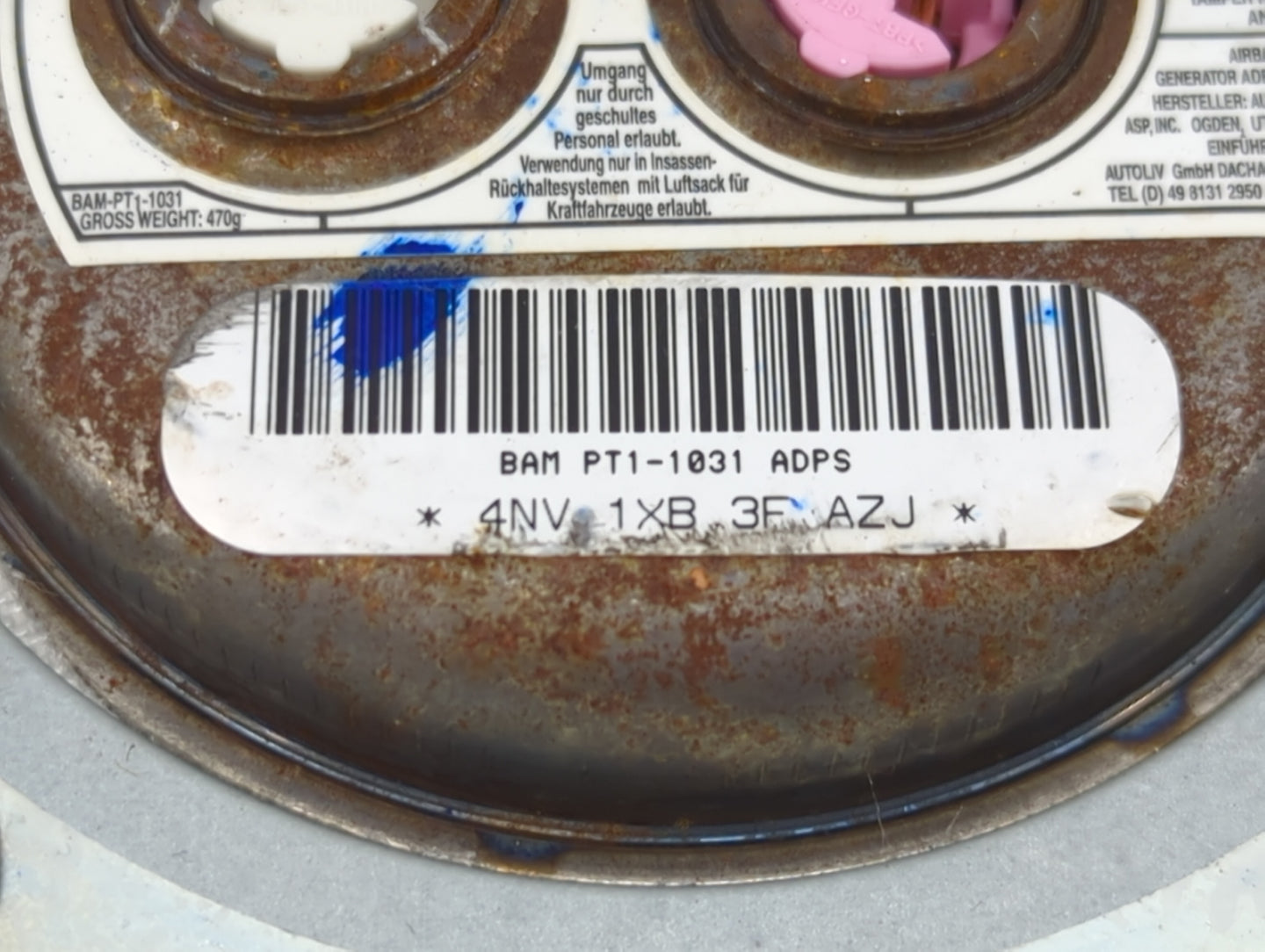 2006-2016 Chevrolet Impala Air Bag Driver Left Steering Wheel Mounted - Oemusedautoparts1.com
