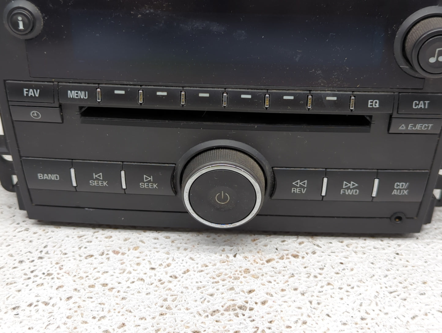 2011-2012 Chevrolet Impala Radio AM FM Cd Player Receiver Replacement P/N:20955156 Fits Fits 2011 2012 OEM Used Auto Parts -
