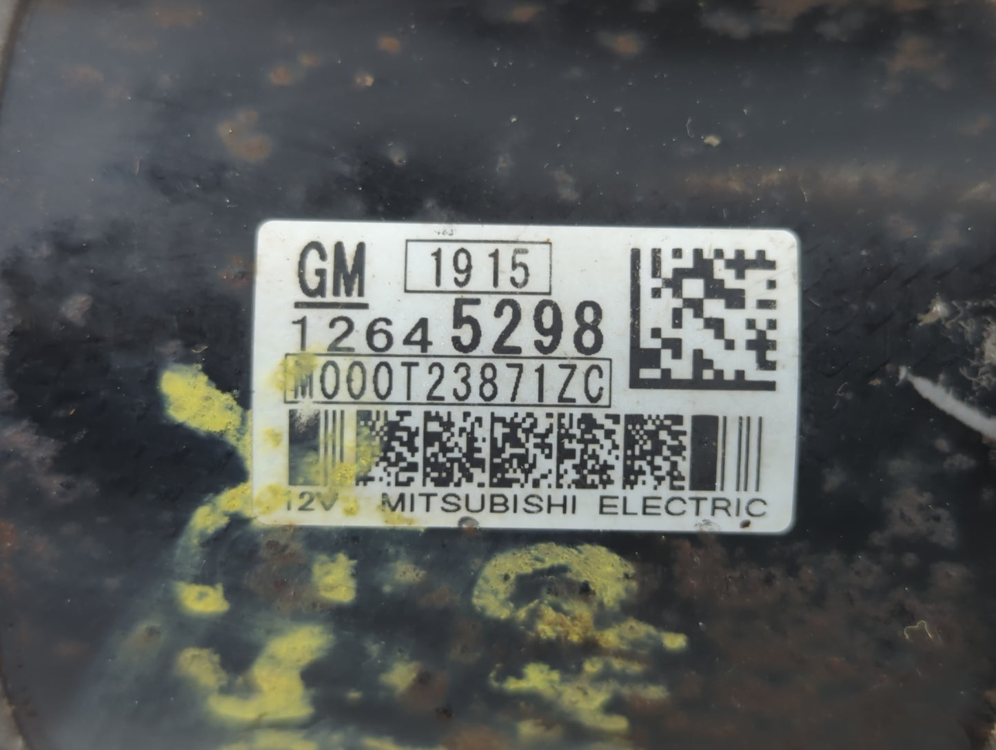 2012-2020 Chevrolet Impala Car Starter Motor Solenoid OEM P/N:M000T23871ZC 12645298 Fits OEM Used Auto Parts - Oemusedautopa