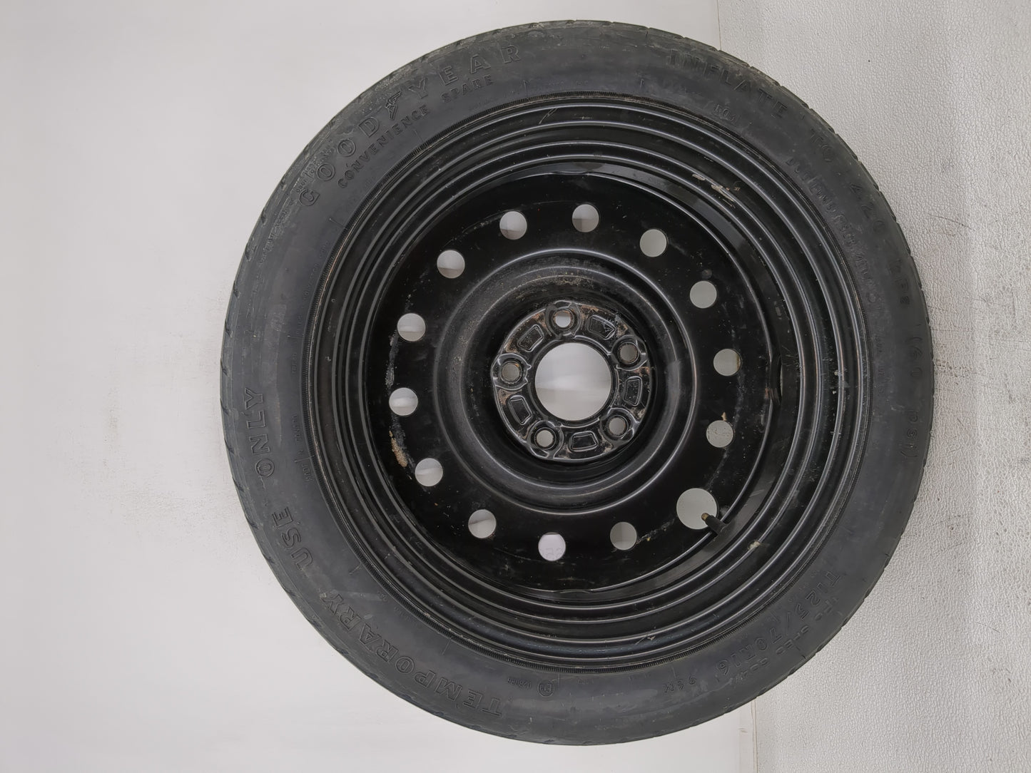 2000-2016 Chevrolet Impala Spare Donut Tire Wheel Rim Oem - Oemusedautoparts1.com