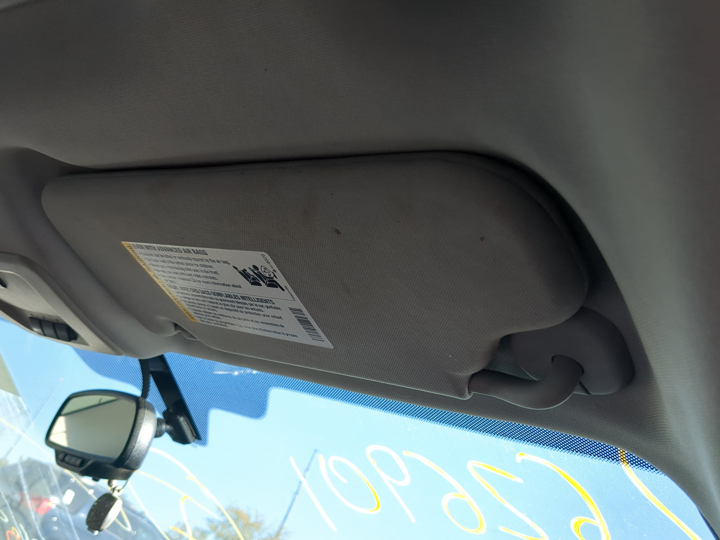 2006-2016 Chevrolet Impala Sun Visor Shade Replacement Passenger Right Mirror Fits OEM Used Auto Parts - Oemusedautoparts1.c