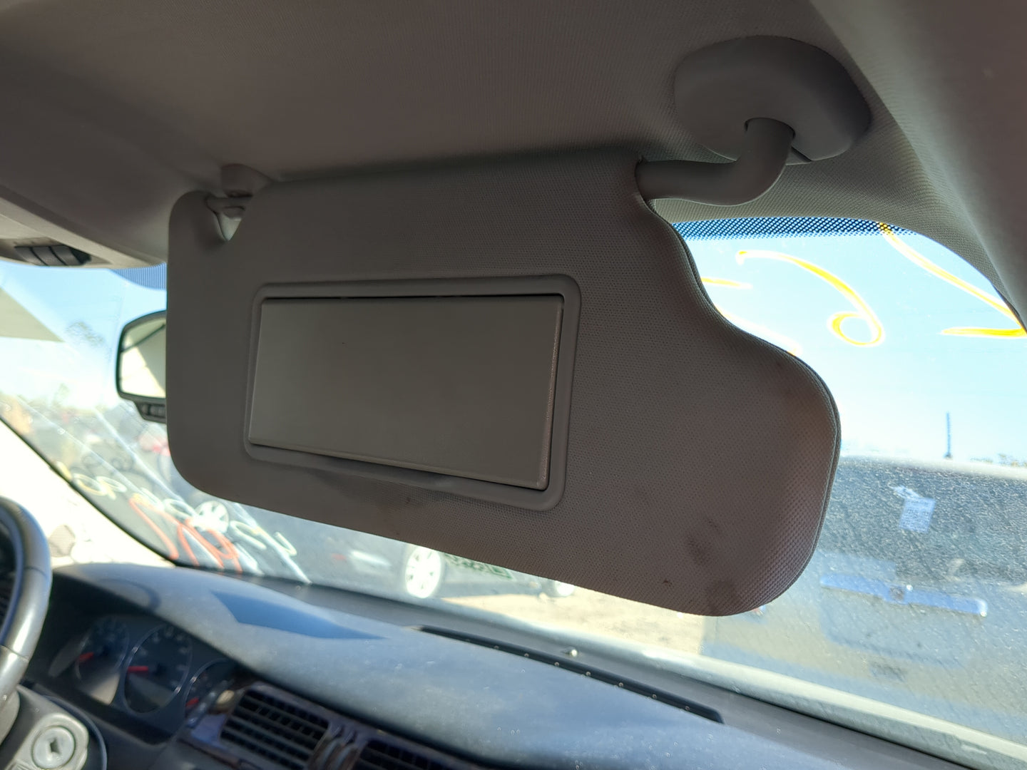 2006-2016 Chevrolet Impala Sun Visor Shade Replacement Passenger Right Mirror Fits OEM Used Auto Parts - Oemusedautoparts1.c