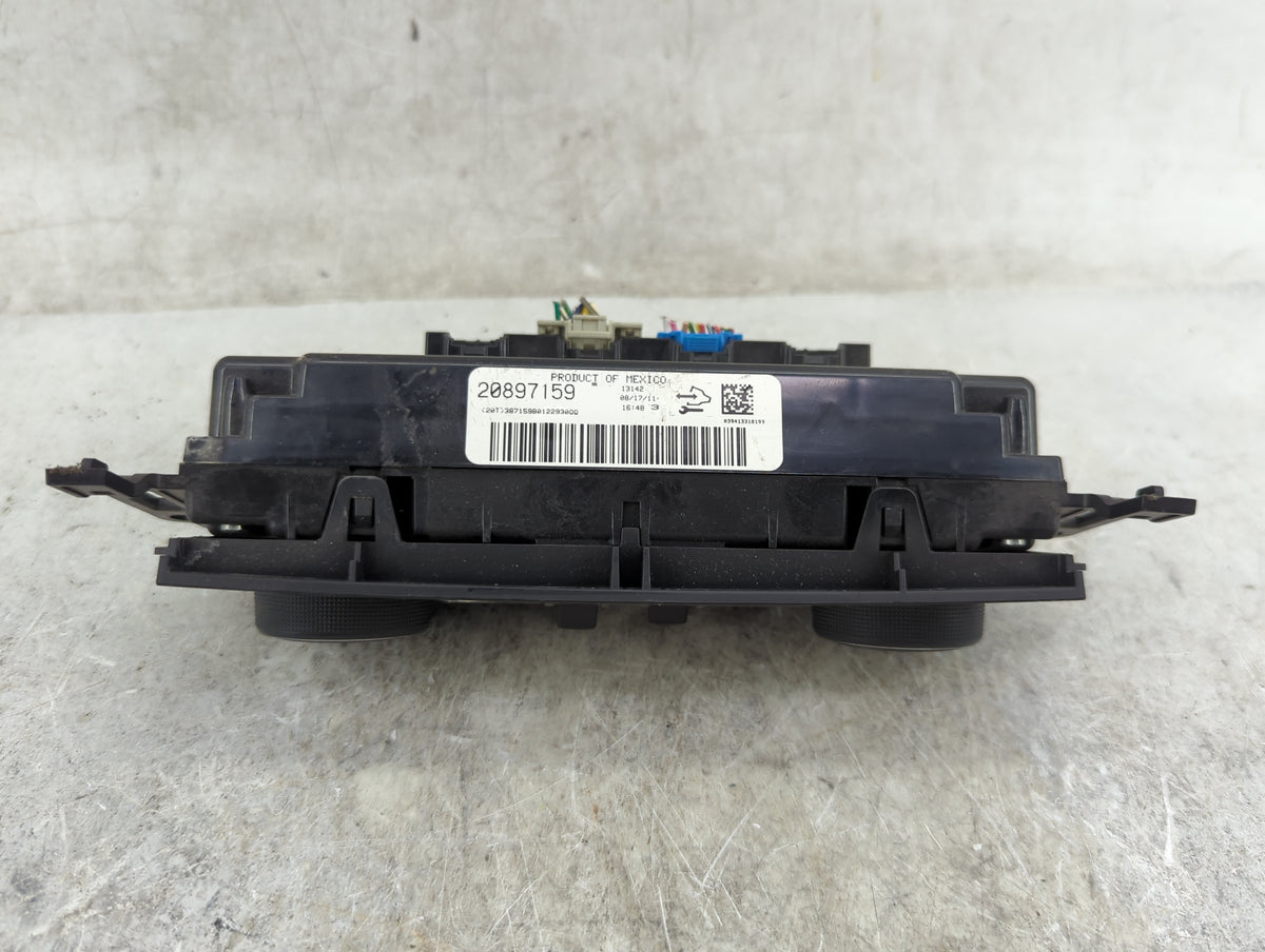 2012-2016 Chevrolet Impala Climate Control Module Temperature AC/Heater Replacement P/N:20897159 Fits OEM Used Auto Parts - 