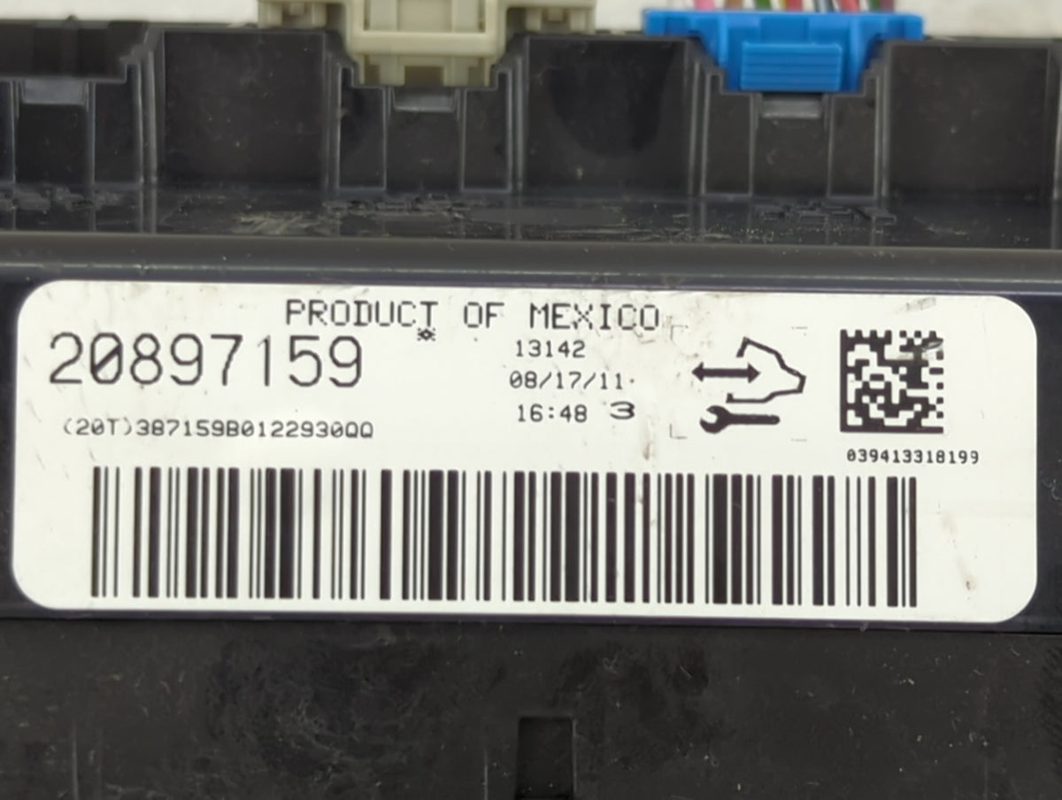 2012-2016 Chevrolet Impala Climate Control Module Temperature AC/Heater Replacement P/N:20897159 Fits OEM Used Auto Parts - 
