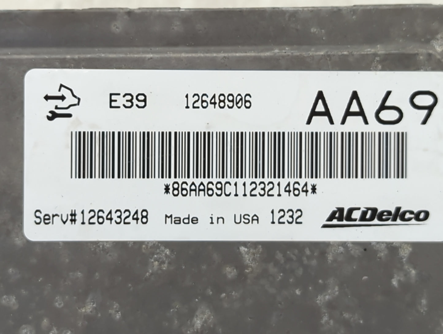 2012 Chevrolet Impala PCM Engine Control Computer ECU ECM PCU OEM Fits Fits 2010 2011 2013 OEM Used Auto Parts - Oemusedauto