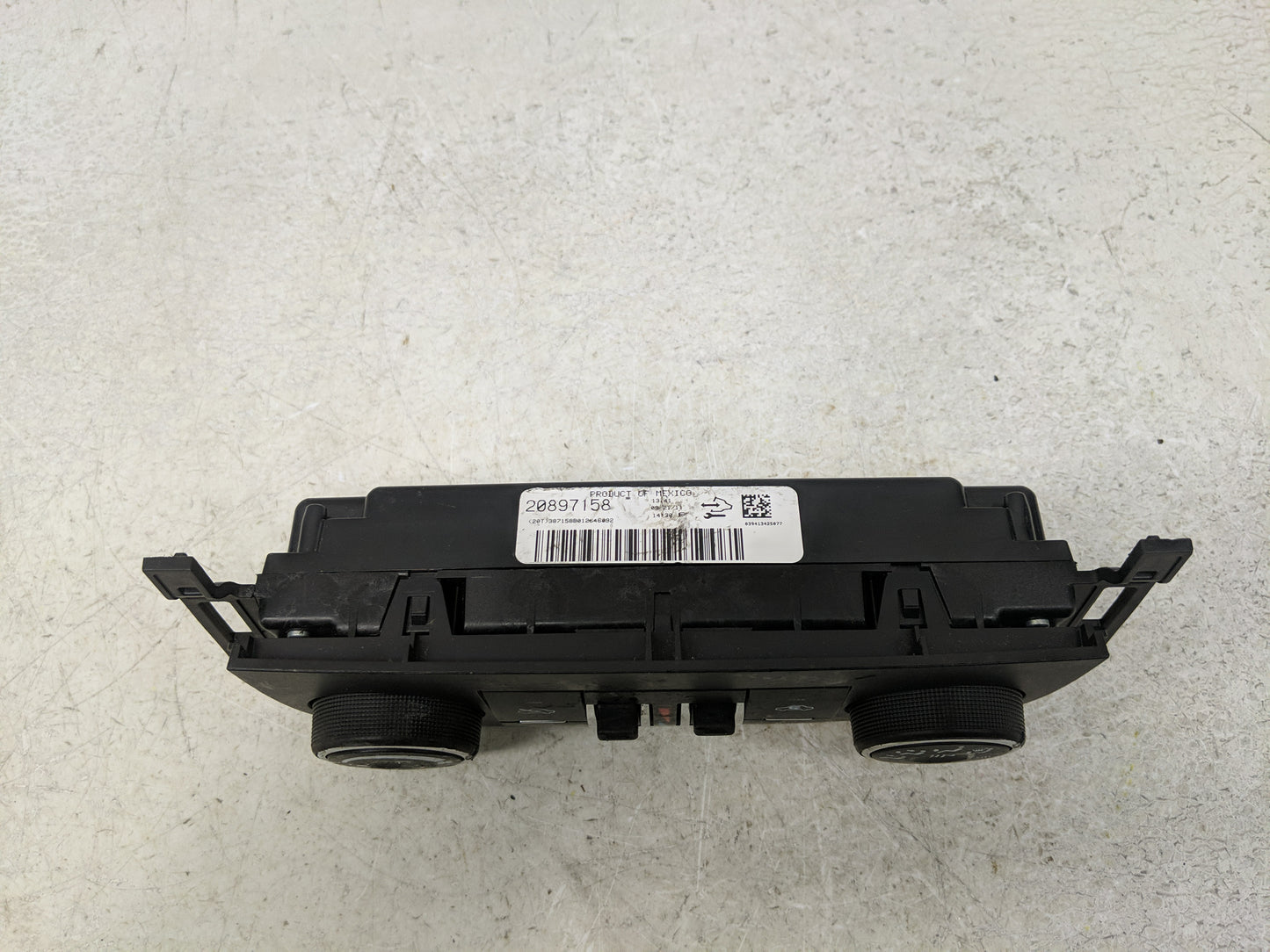 2012-2016 Chevrolet Impala Climate Control Module Temperature AC/Heater Replacement P/N:20897158 Fits OEM Used Auto Parts - 