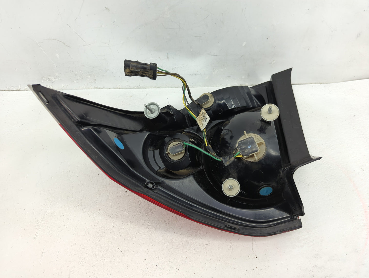 2006-2016 Chevrolet Impala Tail Light Assembly Driver Left OEM P/N:25971597 Fits OEM Used Auto Parts - Oemusedautoparts1.com