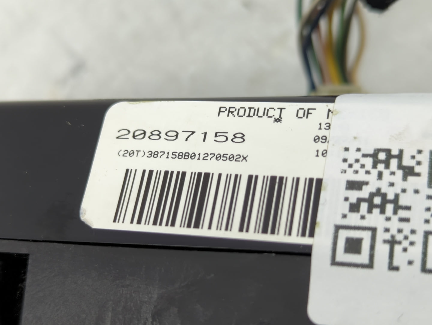2012-2016 Chevrolet Impala Climate Control Module Temperature AC/Heater Replacement P/N:20897158 Fits OEM Used Auto Parts - 