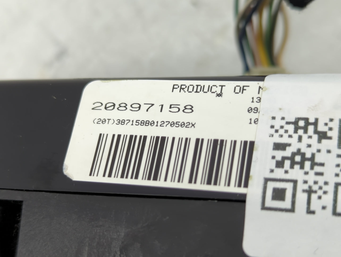 2012-2016 Chevrolet Impala Climate Control Module Temperature AC/Heater Replacement P/N:20897158 Fits OEM Used Auto Parts - 