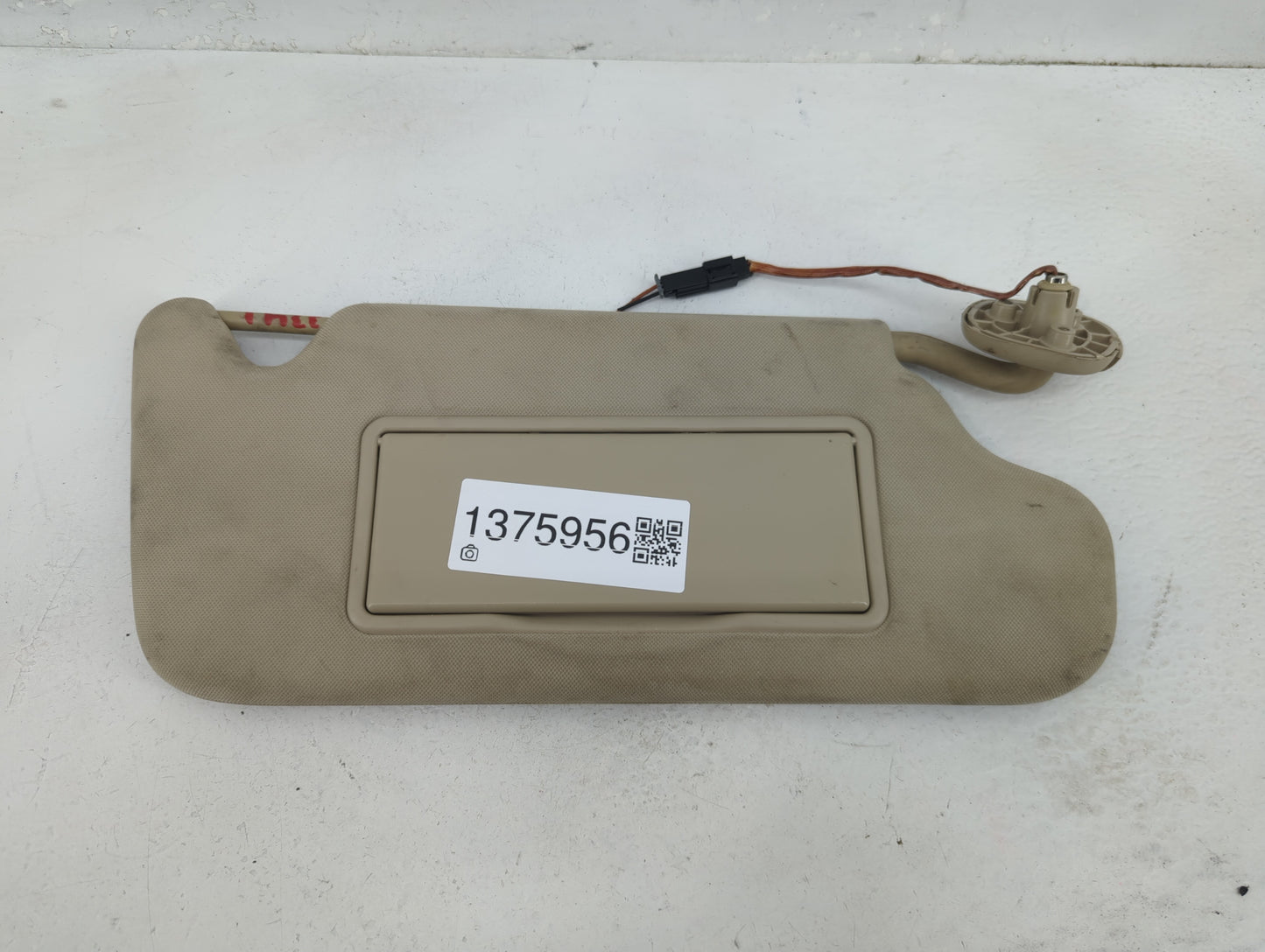 2006-2016 Chevrolet Impala Sun Visor Shade Replacement Passenger Right Mirror Fits OEM Used Auto Parts - Oemusedautoparts1.c