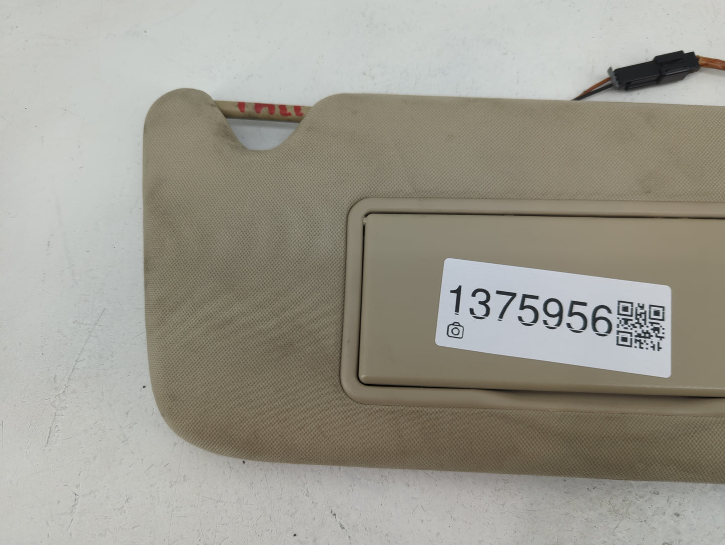 2006-2016 Chevrolet Impala Sun Visor Shade Replacement Passenger Right Mirror Fits OEM Used Auto Parts - Oemusedautoparts1.c