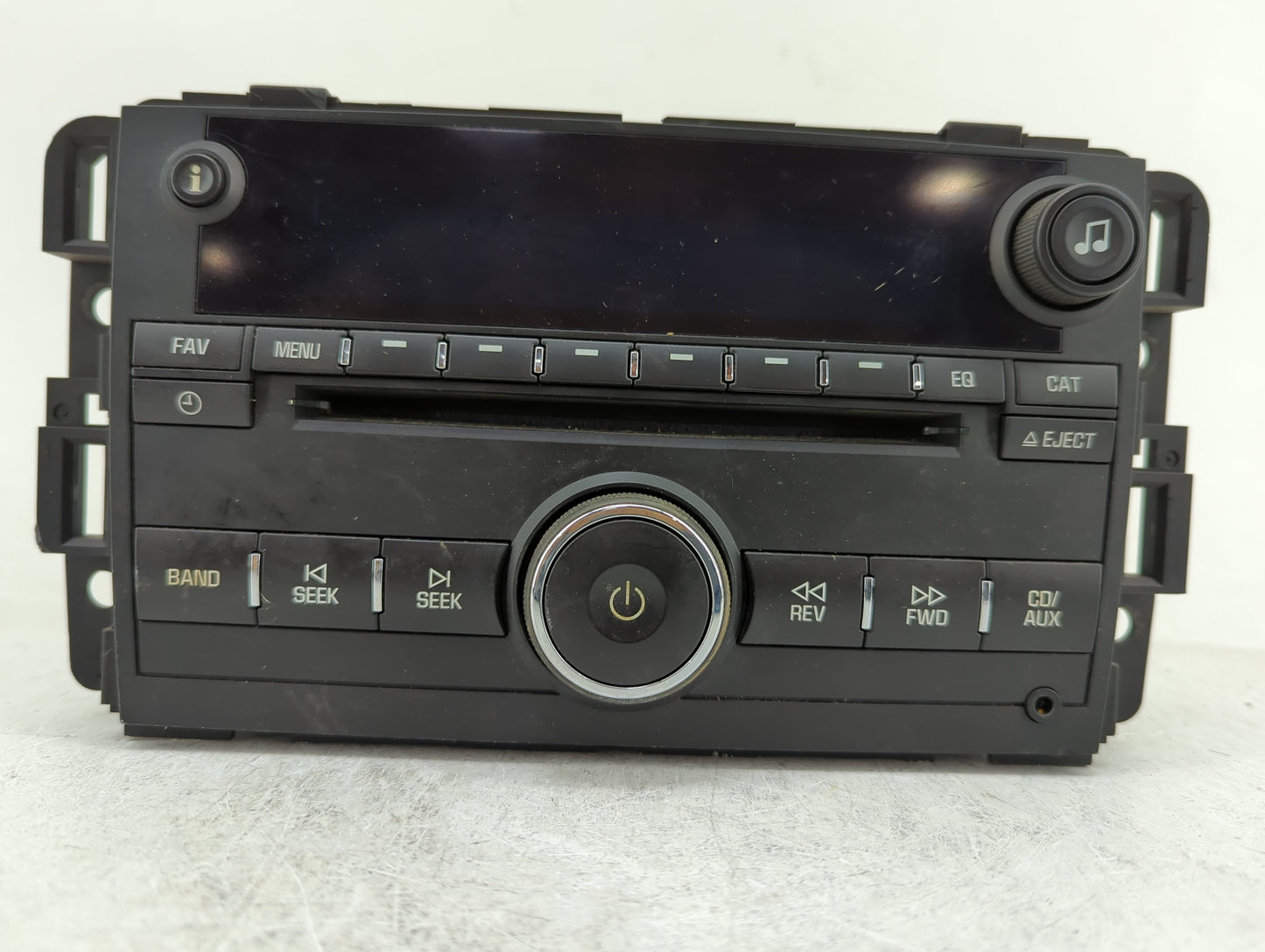 2011-2012 Chevrolet Impala Radio AM FM Cd Player Receiver Replacement P/N:20955156 Fits Fits 2011 2012 OEM Used Auto Parts -