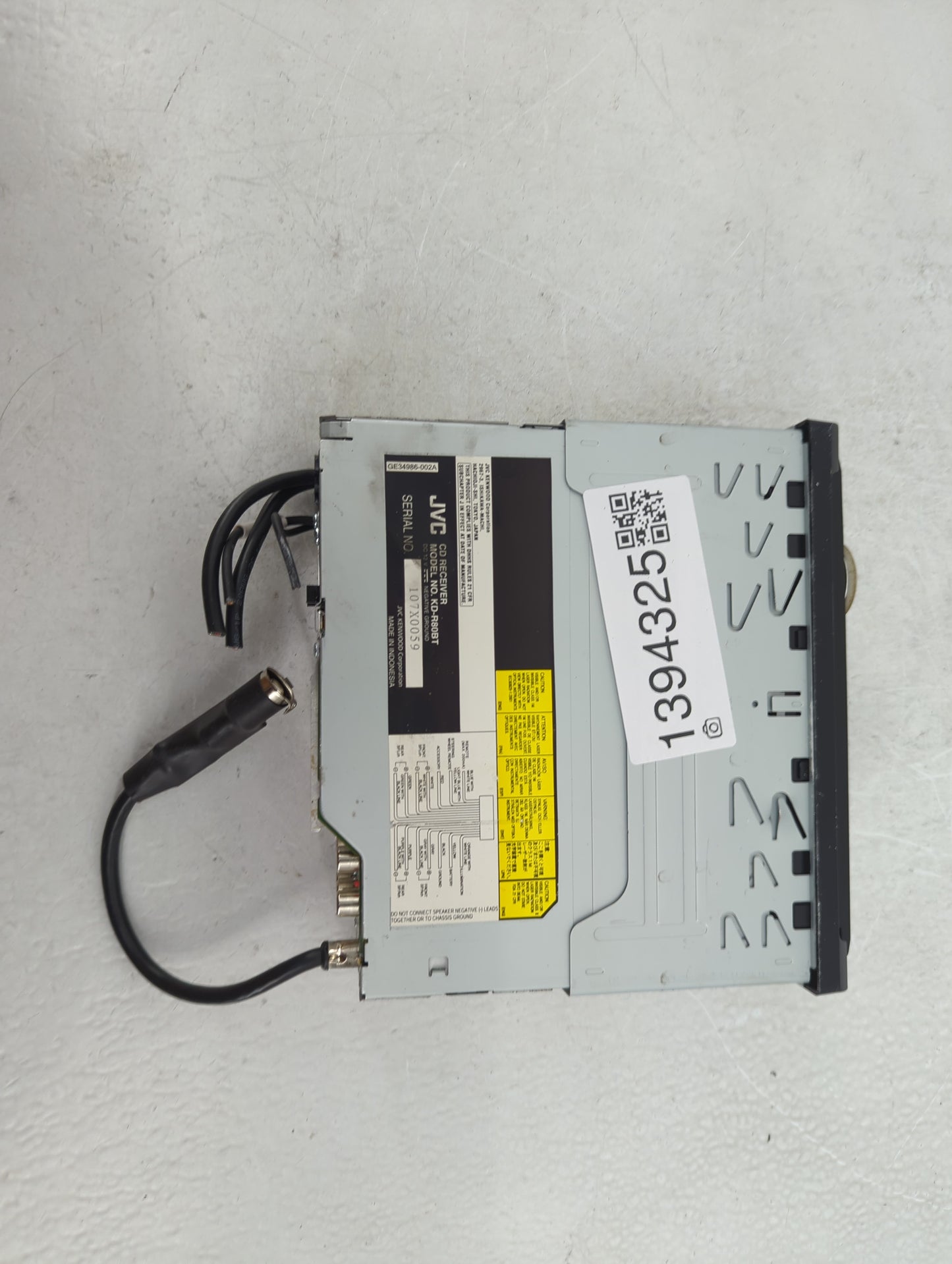 2012 Chevrolet Impala Radio AM FM Cd Player Receiver Replacement P/N:107X0059 Fits OEM Used Auto Parts - Oemusedautoparts1.c