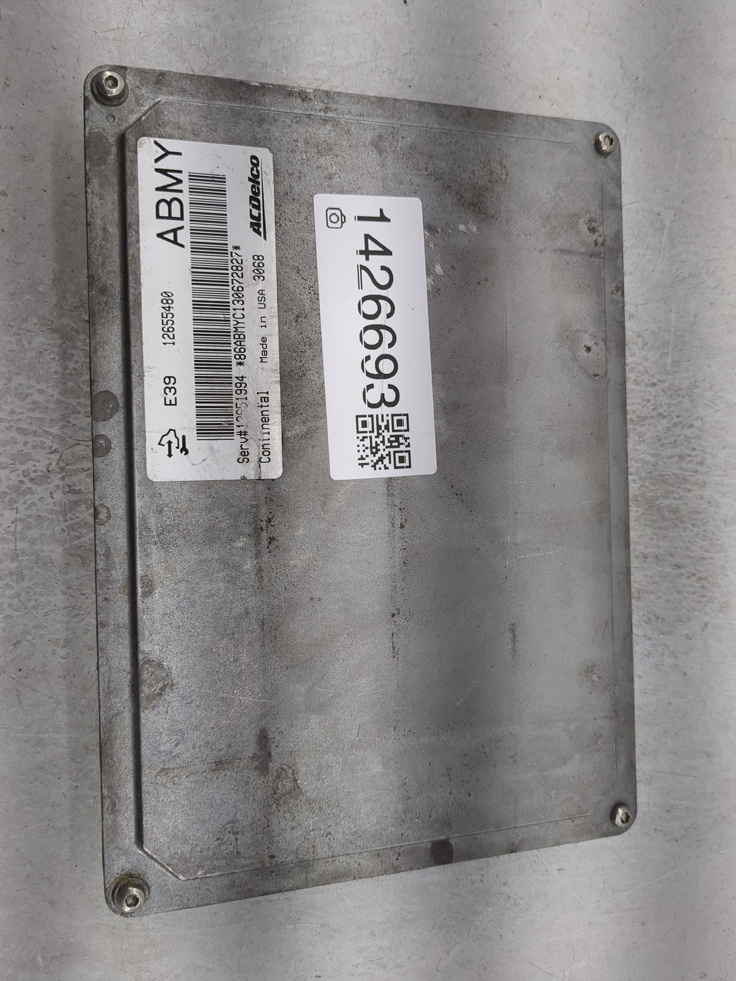 2012-2016 Chevrolet Impala PCM Engine Control Computer ECU ECM PCU OEM P/N:12655480 12648906 Fits Fits 2012 2013 2014 2015 2