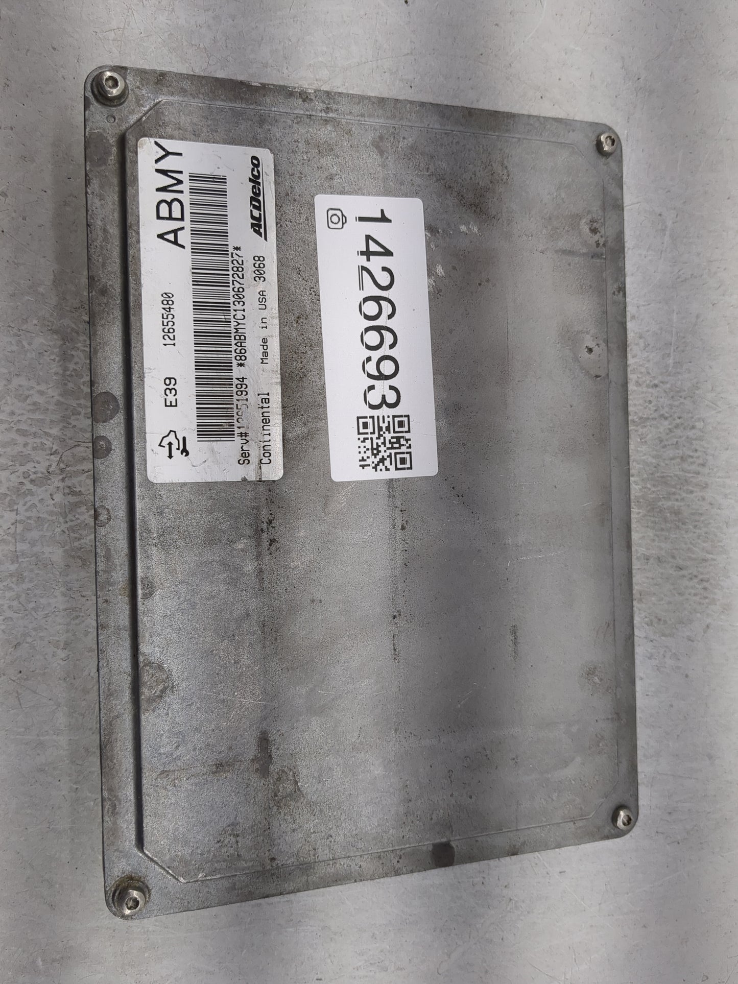 2012-2016 Chevrolet Impala PCM Engine Control Computer ECU ECM PCU OEM P/N:12655480 12648906 Fits Fits 2012 2013 2014 2015 2