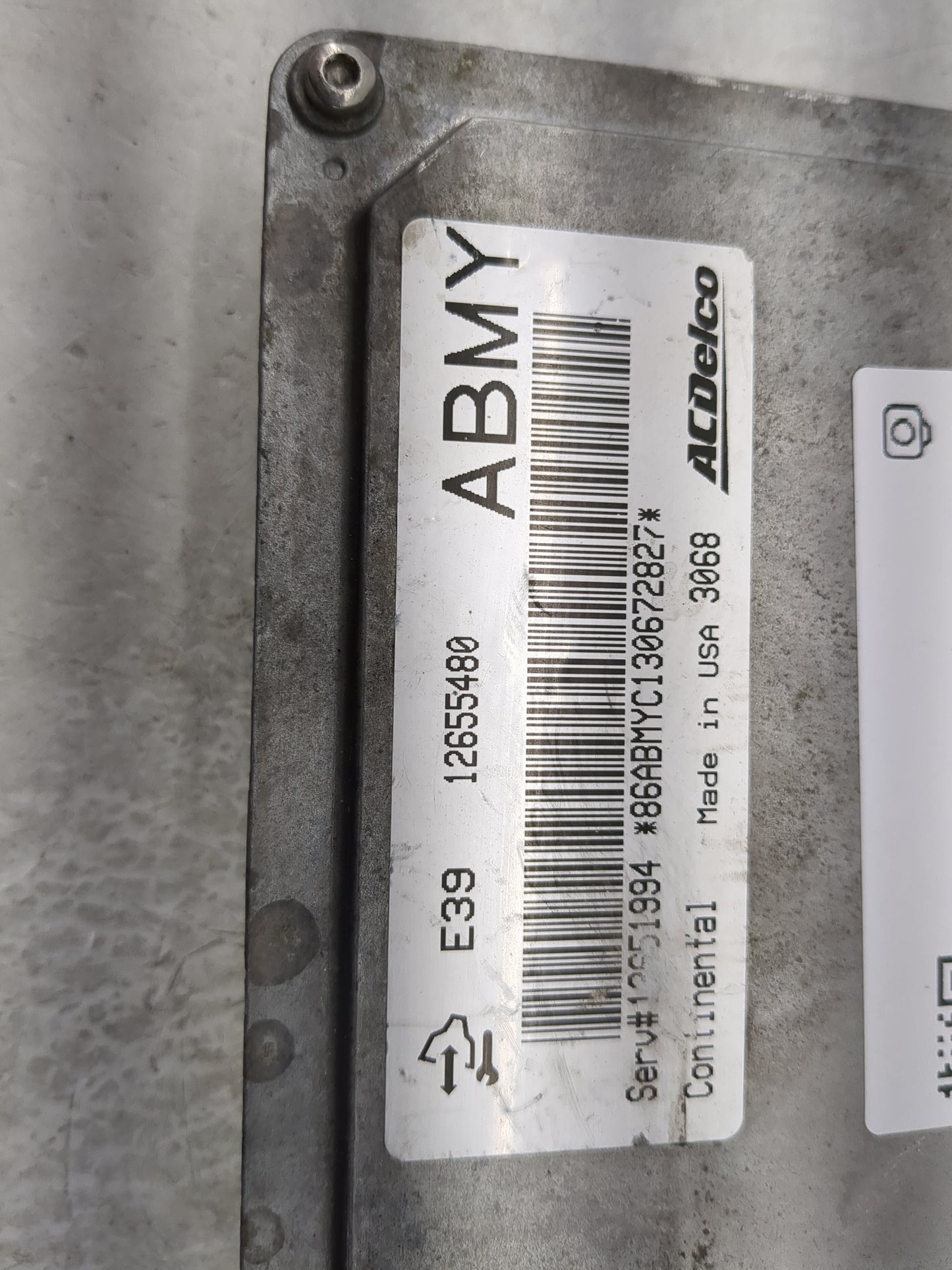 2012-2016 Chevrolet Impala PCM Engine Control Computer ECU ECM PCU OEM P/N:12655480 12648906 Fits Fits 2012 2013 2014 2015 2
