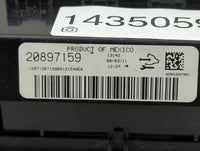 2012-2016 Chevrolet Impala Climate Control Module Temperature AC/Heater Replacement P/N:20897159 Fits OEM Used Auto Parts - 