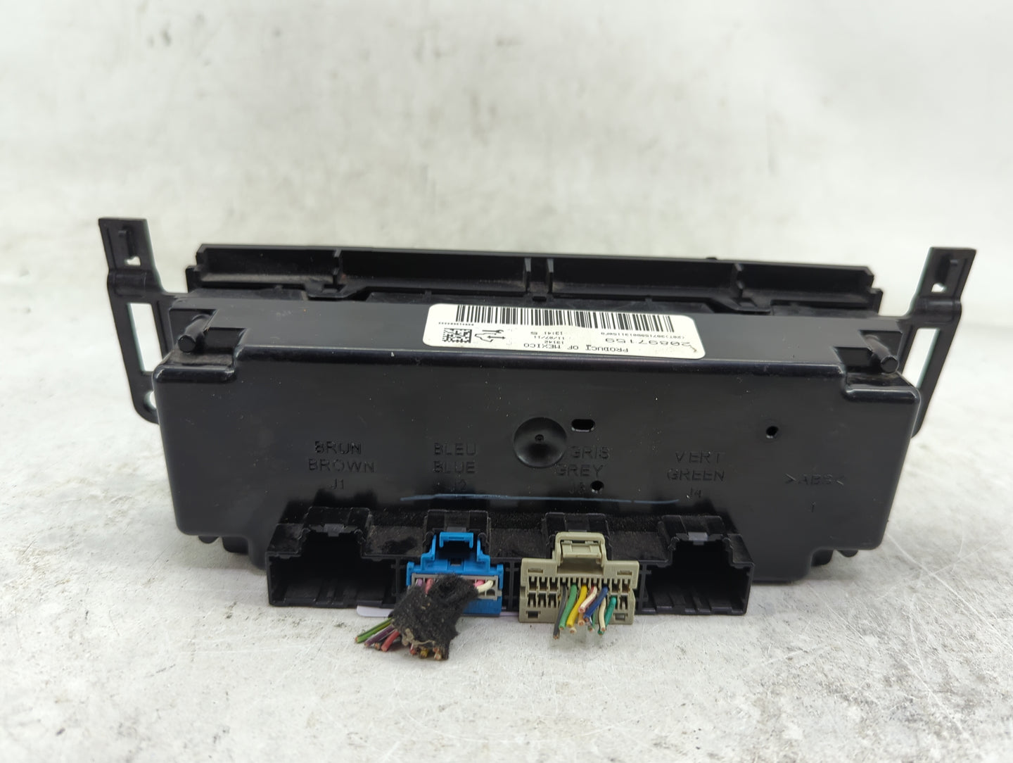 2012-2016 Chevrolet Impala Climate Control Module Temperature AC/Heater Replacement P/N:20897159 Fits OEM Used Auto Parts - 