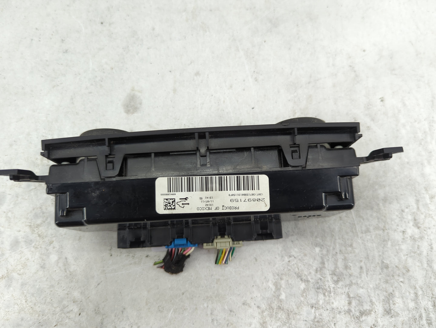 2012-2016 Chevrolet Impala Climate Control Module Temperature AC/Heater Replacement P/N:20897159 Fits OEM Used Auto Parts - 