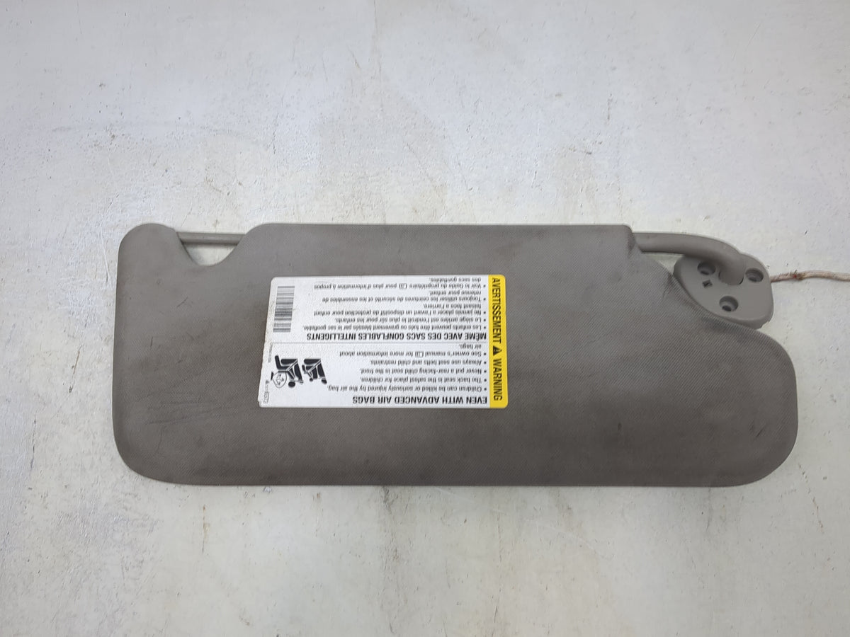 2012 Chevrolet Impala Sun Visor Shade Replacement Driver Left Mirror Fits OEM Used Auto Parts - Oemusedautoparts1.com