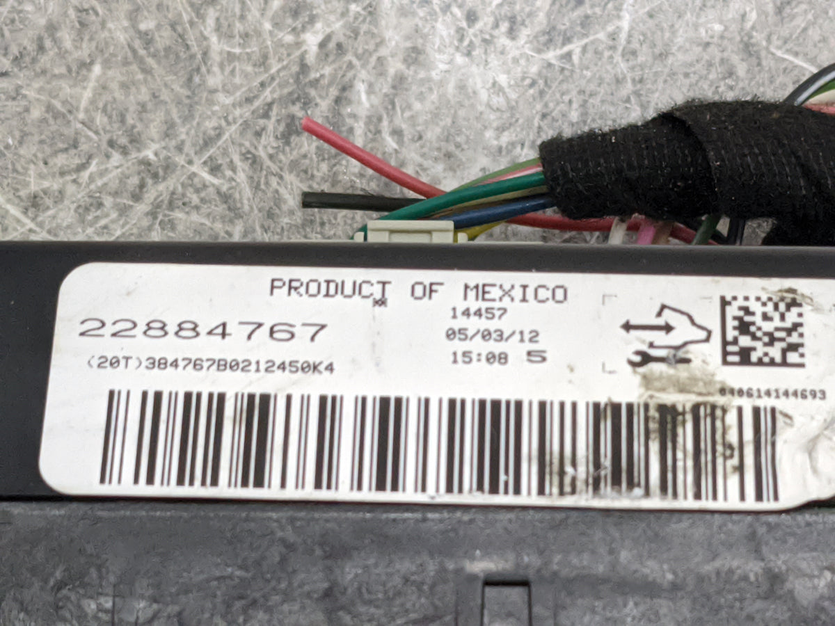 2012-2016 Chevrolet Impala Climate Control Module Temperature AC/Heater Replacement P/N:22884767 Fits OEM Used Auto Parts - 