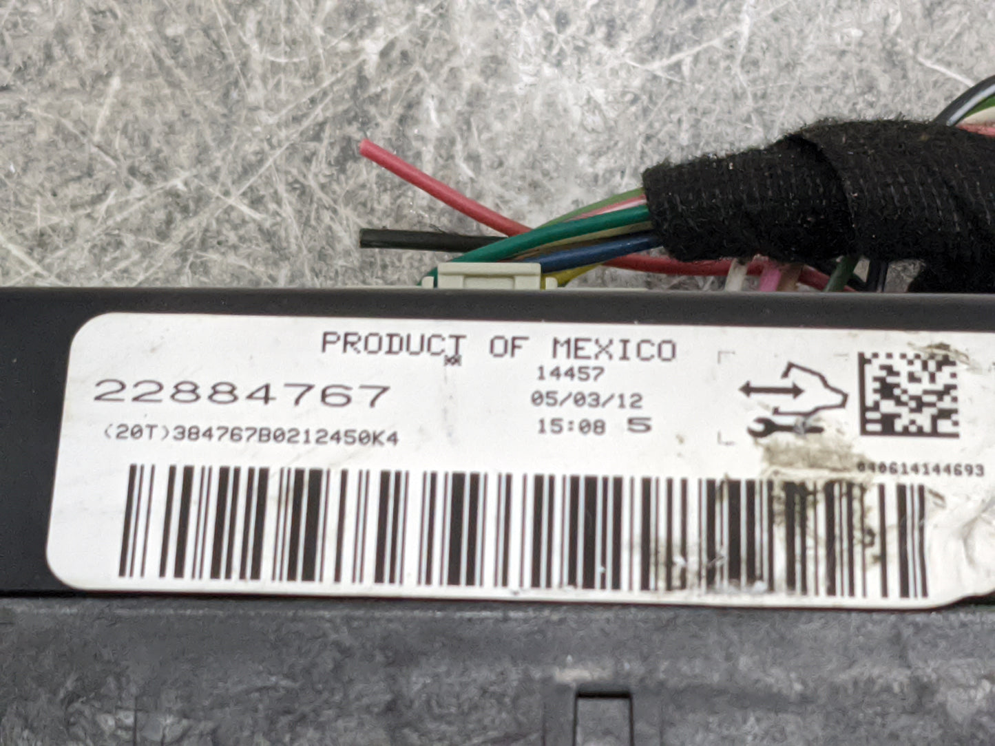 2012-2016 Chevrolet Impala Climate Control Module Temperature AC/Heater Replacement P/N:22884767 Fits OEM Used Auto Parts - 