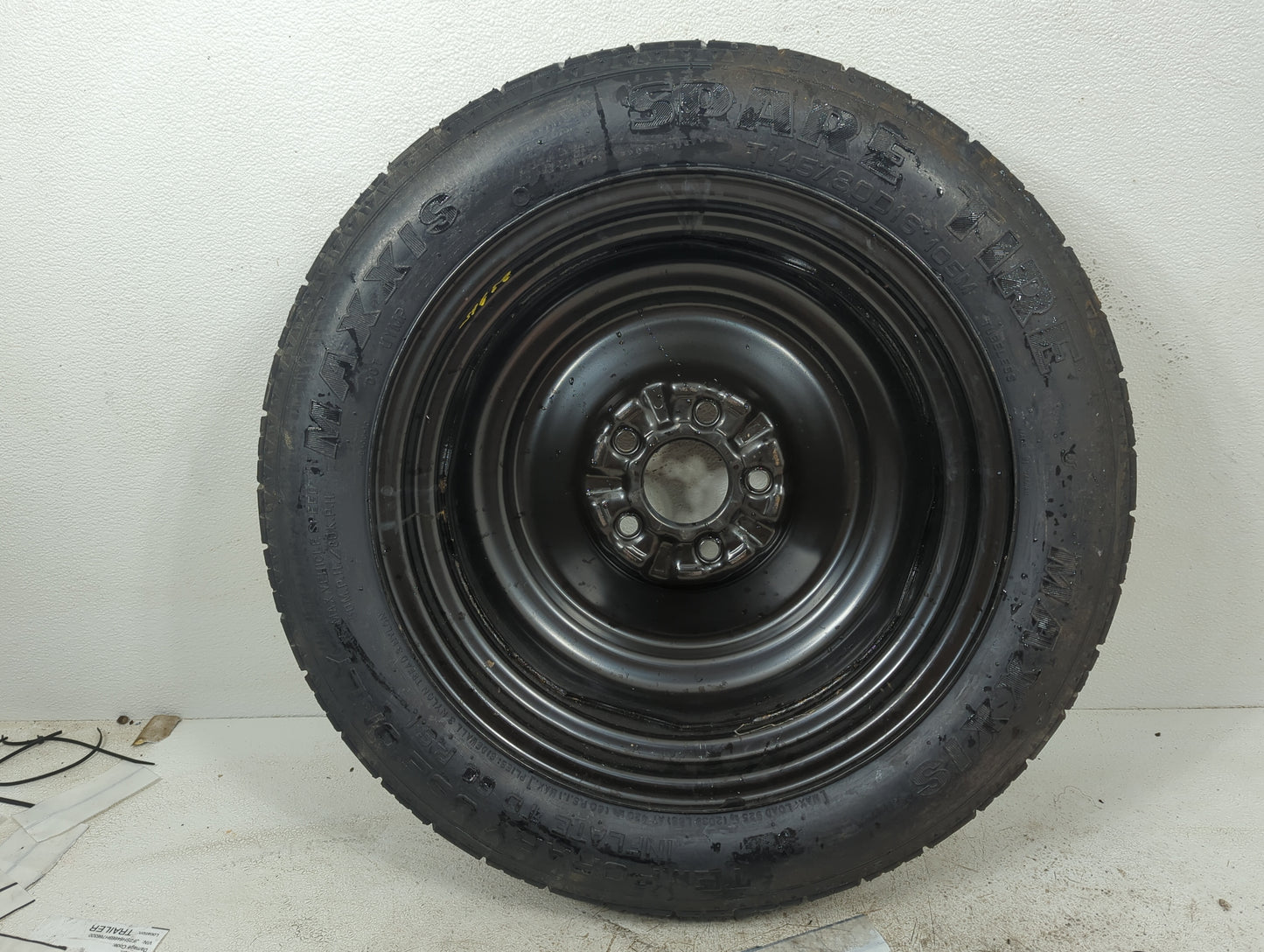 2012 Chevrolet Impala Spare Donut Tire Wheel Rim Oem - Oemusedautoparts1.com