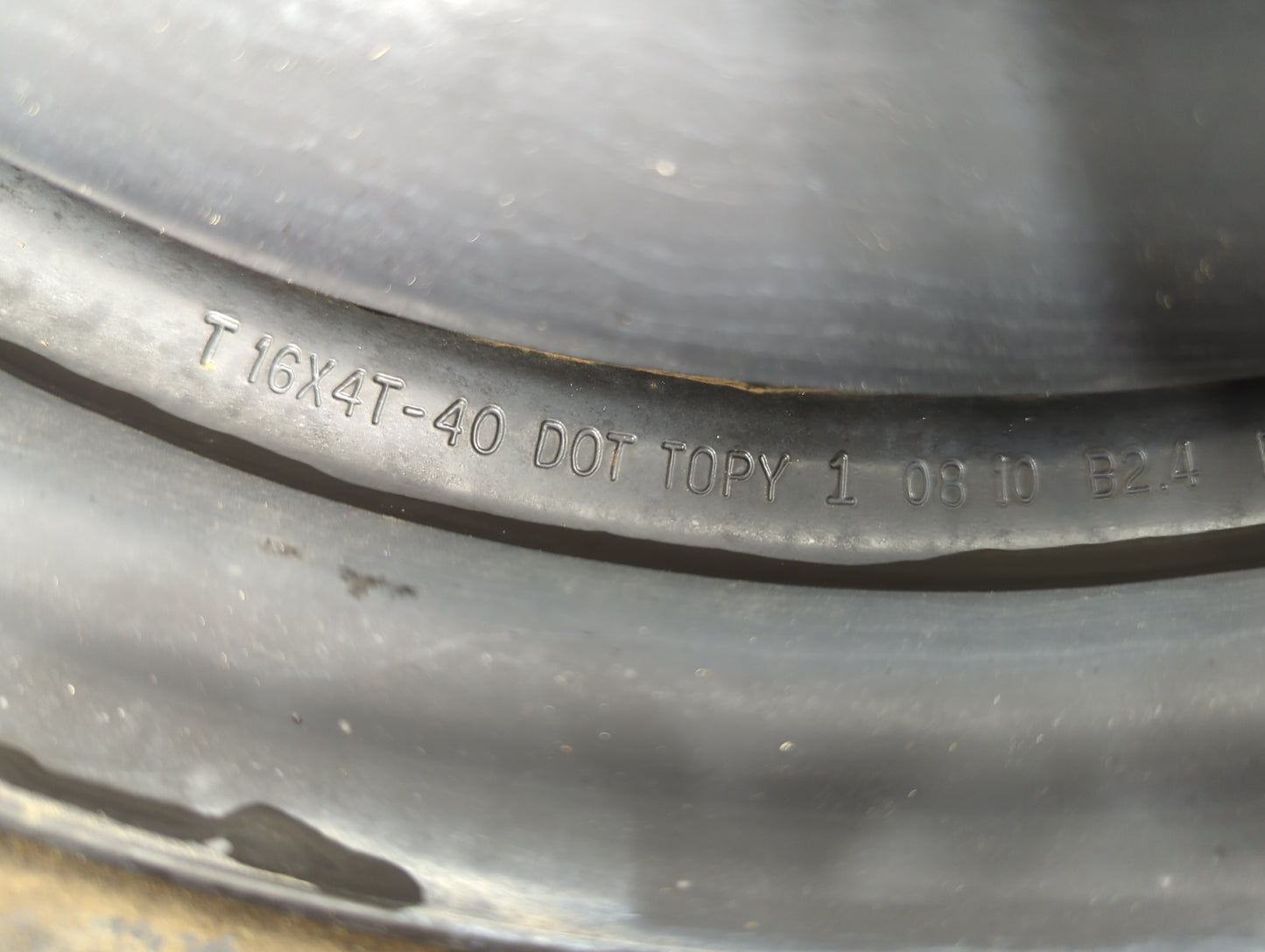 2012 Chevrolet Impala Spare Donut Tire Wheel Rim Oem - Oemusedautoparts1.com