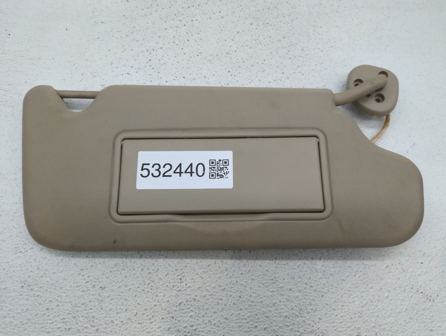 2006-2016 Chevrolet Impala Sun Visor Shade Replacement Passenger Right Mirror Fits OEM Used Auto Parts - Oemusedautoparts1.c