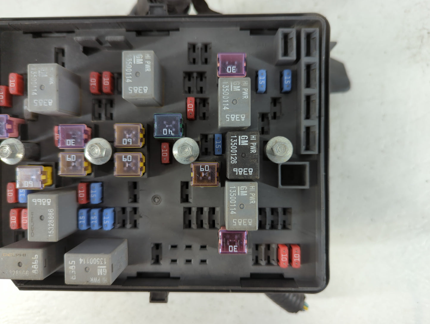 2012-2016 Chevrolet Impala Fusebox Fuse Box Panel Relay Module P/N:15358655 Fits Fits 2012 2013 2014 2015 2016 OEM Used Auto