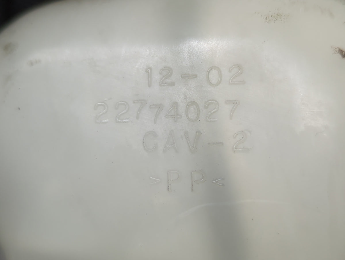 2012 Chevrolet Impala Radiator Coolant Overflow Expansion Tank Bottle 745486 - Oemusedautoparts1.com