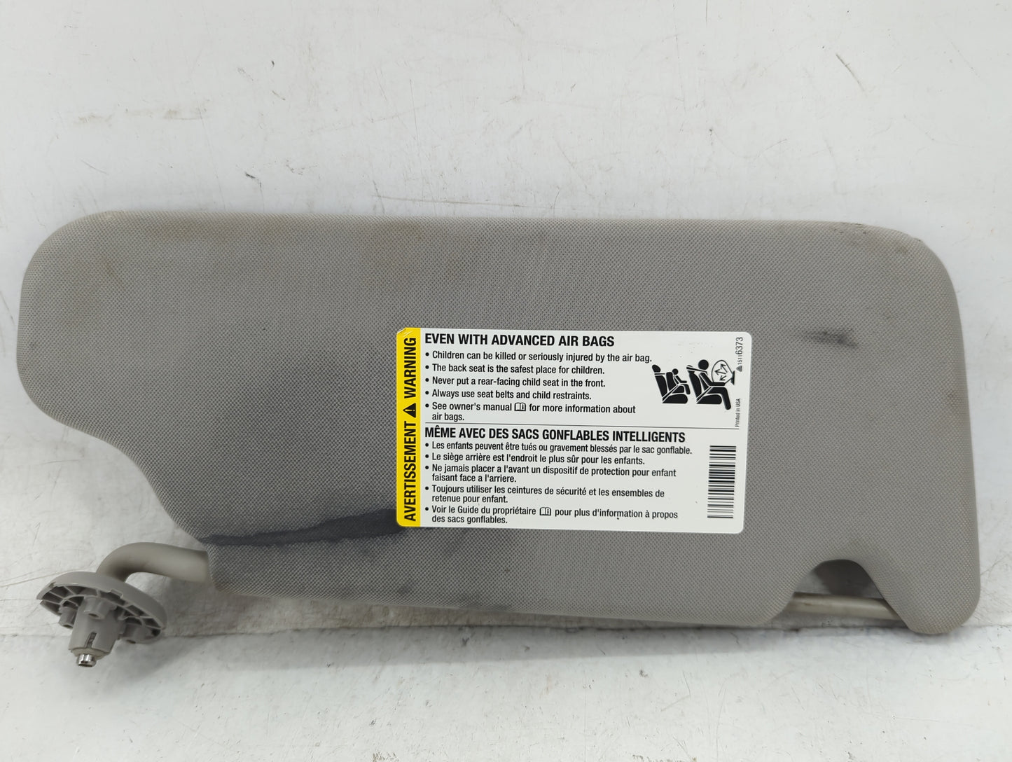 2006-2016 Chevrolet Impala Sun Visor Shade Replacement Driver Left Mirror Fits OEM Used Auto Parts - Oemusedautoparts1.com