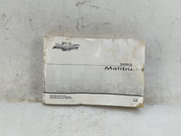 2012 Chevrolet Malibu Owners Manual Book Guide P/N:20912743 OEM Used Auto Parts - Oemusedautoparts1.com
