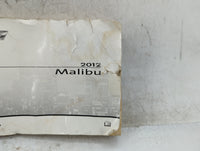 2012 Chevrolet Malibu Owners Manual Book Guide P/N:20912743 OEM Used Auto Parts - Oemusedautoparts1.com