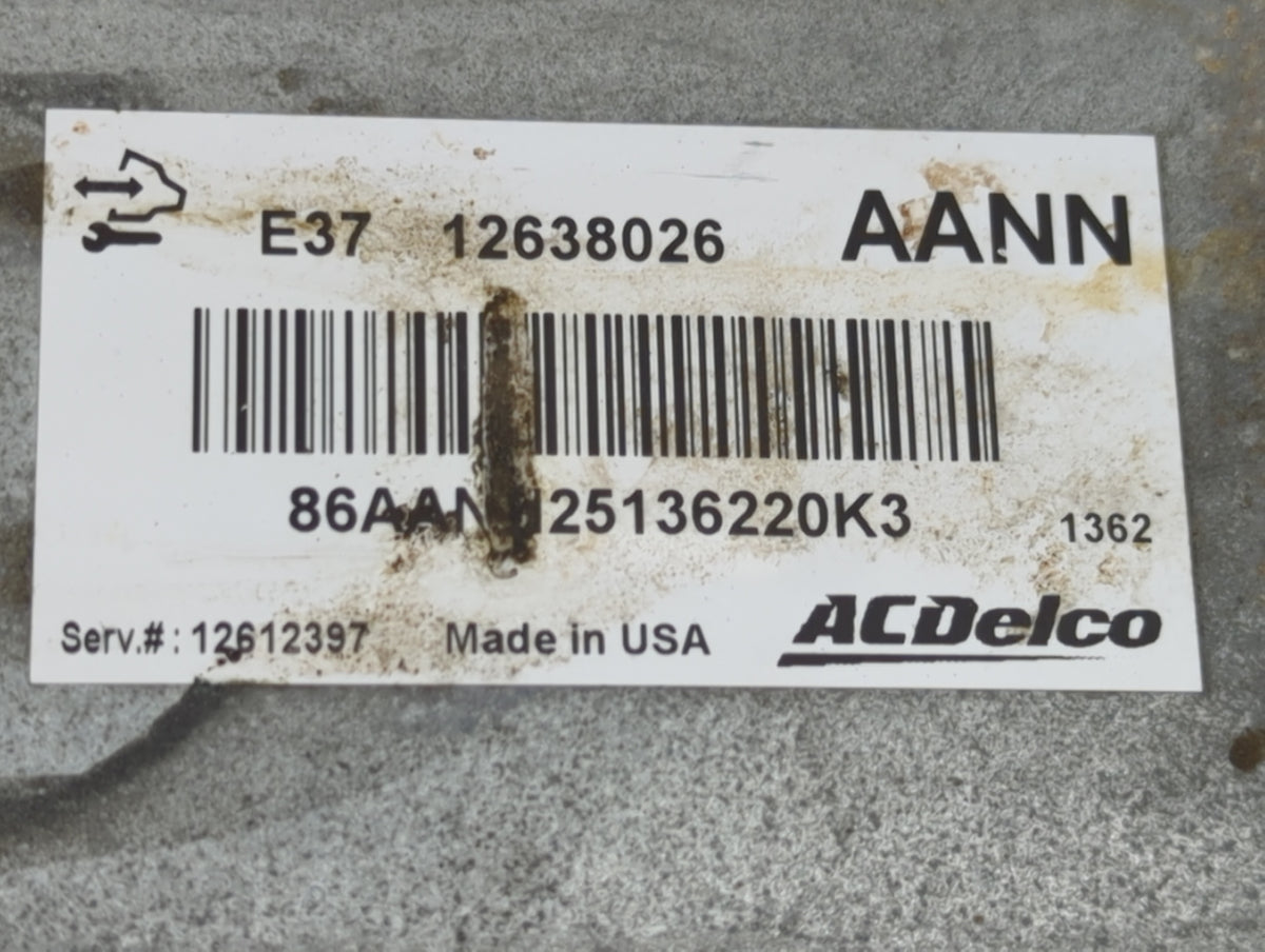 2007-2012 Chevrolet Malibu PCM Engine Control Computer ECU ECM PCU OEM P/N:12638026 12612397 Fits OEM Used Auto Parts - Oemu
