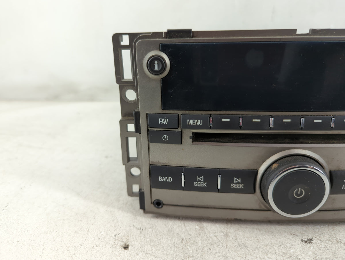 2009-2012 Chevrolet Malibu Radio AM FM Cd Player Receiver Replacement P/N:20940842 Fits Fits 2009 2010 2011 2012 OEM Used Au