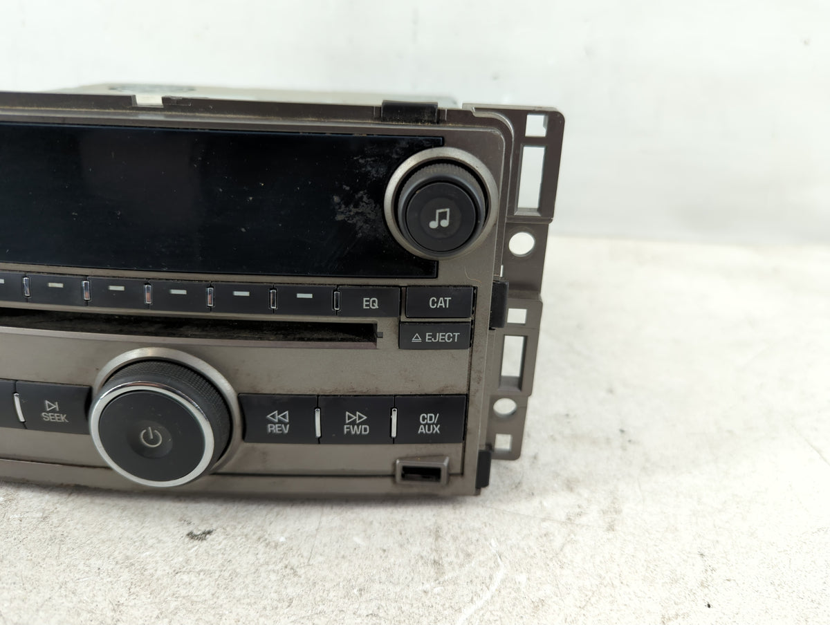 2009-2012 Chevrolet Malibu Radio AM FM Cd Player Receiver Replacement P/N:20940842 Fits Fits 2009 2010 2011 2012 OEM Used Au