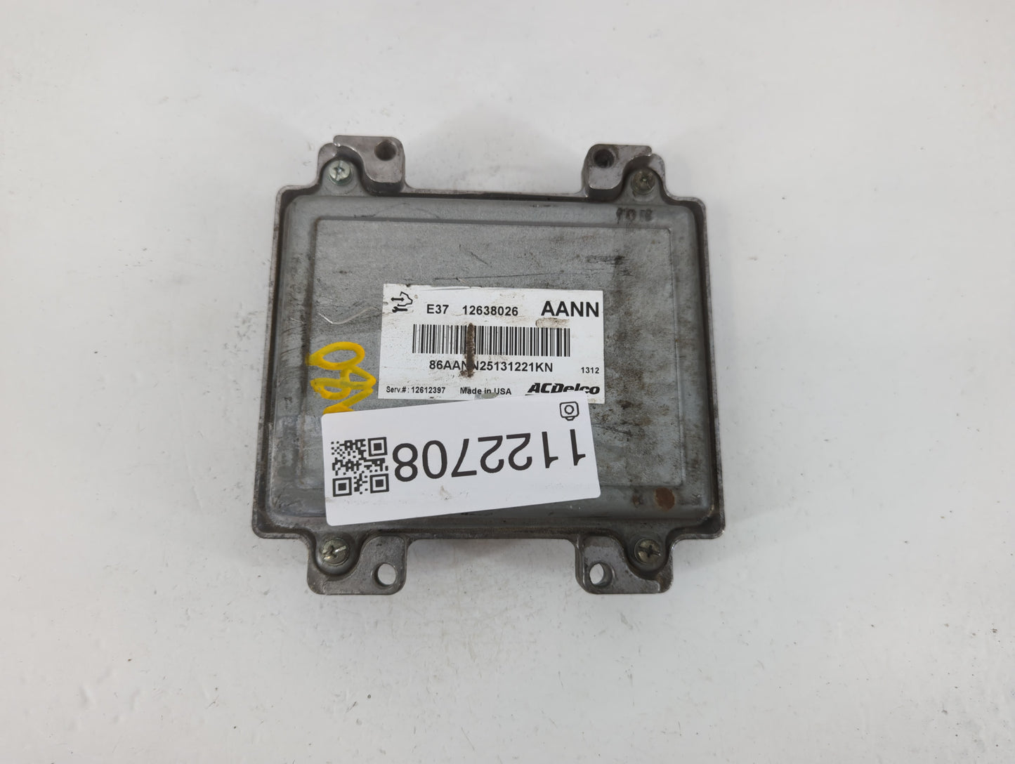 2007-2012 Chevrolet Malibu PCM Engine Control Computer ECU ECM PCU OEM P/N:12638026 Fits Fits 2007 2008 2009 2010 2011 2012 