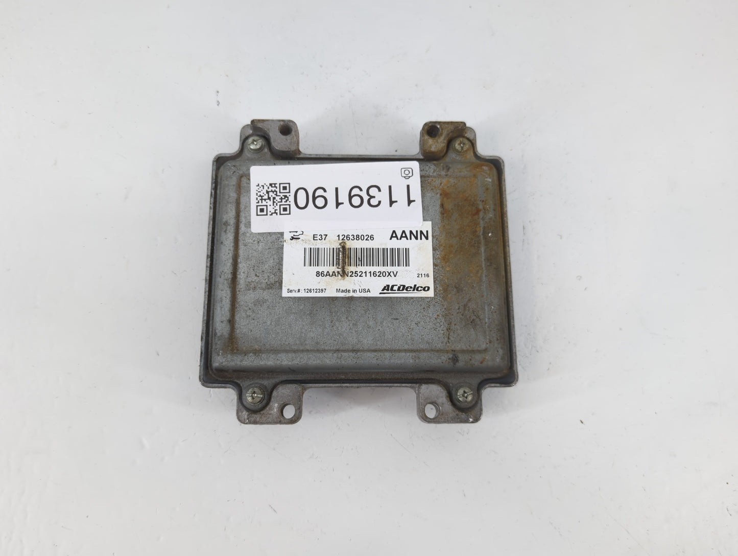 2007-2012 Chevrolet Malibu PCM Engine Control Computer ECU ECM PCU OEM P/N:12638026 Fits Fits 2007 2008 2009 2010 2011 2012 